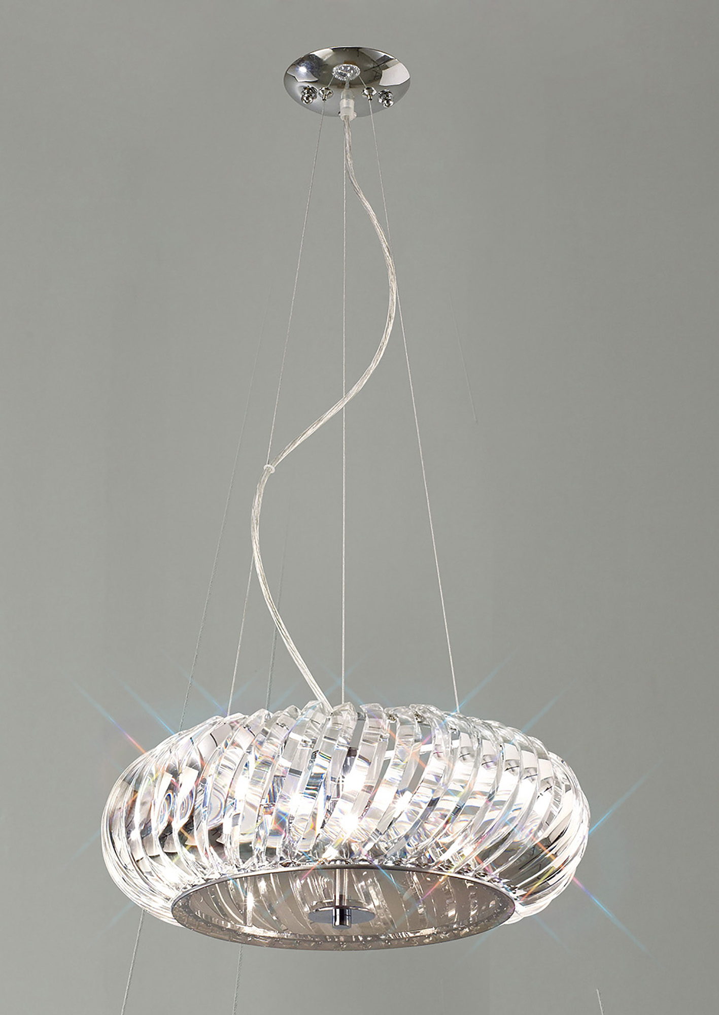 Banda Crystal Ceiling Lights Diyas Ringed & Square Crystal Fittings Banda Crystal Ceiling Lights Diyas Ringed & Square Crystal Fittings